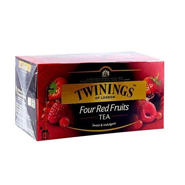 ทไวนิงส์ ชาโฟร์เรตฟรุ๊ต 2 กรัม x 25 ซอง Twinings Four red fruits tea
