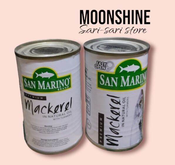 Moonshine San Marino Mackerel | Lazada PH