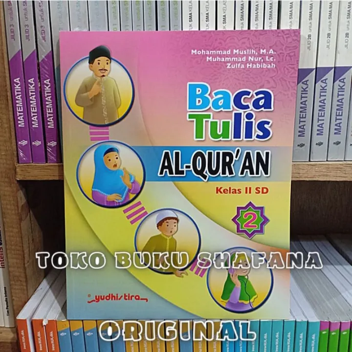 Buku Btq Kelas 2 Sd Mi Yudhistira Original Baca Tulis Al Quran