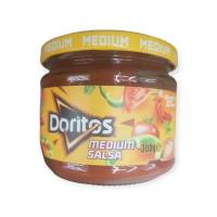 Doritos Medium Salsa Dip Sauce 300g.โดริโทส มีเดียม ซัลซ่า ซอลสำหรับจิ้มอาหารชนิดเผ็ดกลาง โดริโทส 300กรัม