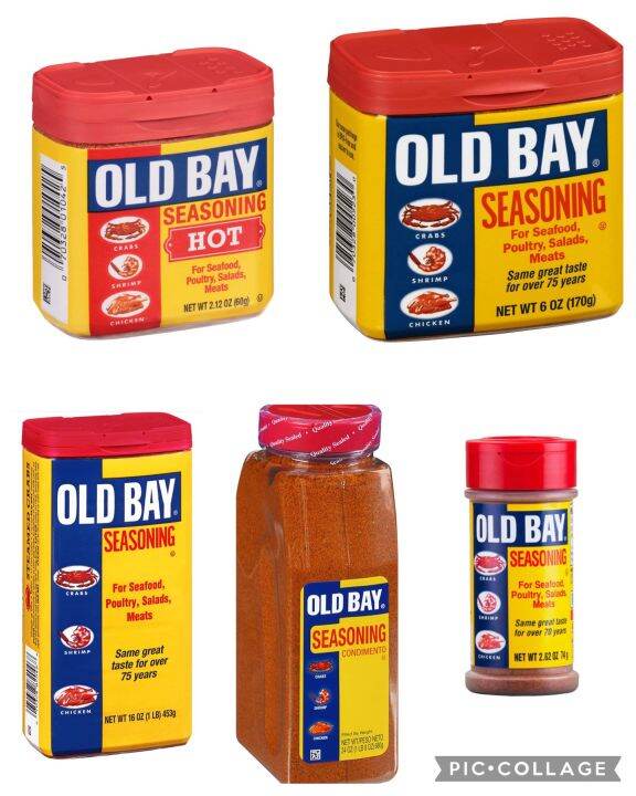 OLD BAY Seasoning, 6oz 16oz 24oz, Hot 2.12oz Lazada PH