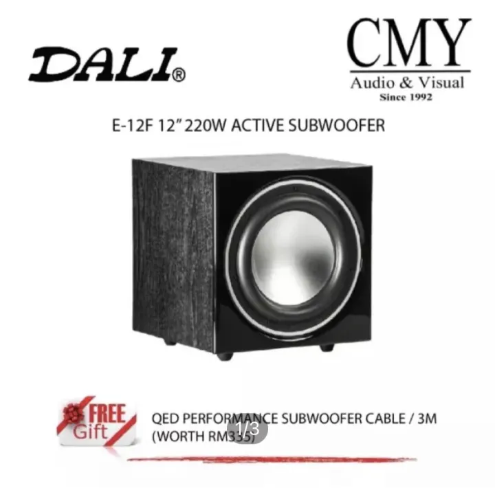 Dali Sub E12F 12″ Active Subwoofer Lazada