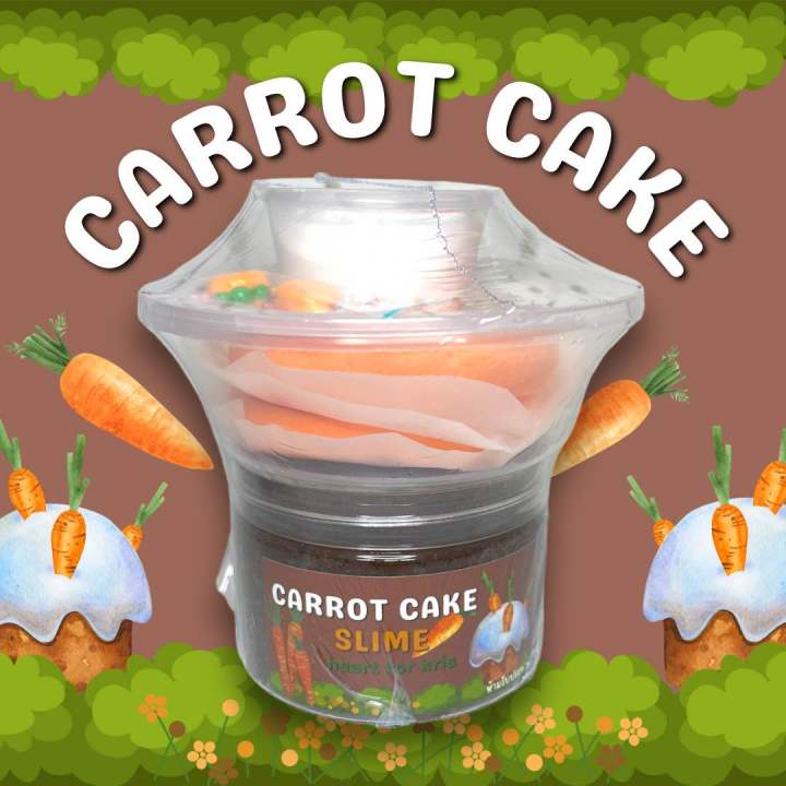 สไลม์-เค้กแครอท-carrot-cake-เนื้อหิมะ-กลิ่นขนม