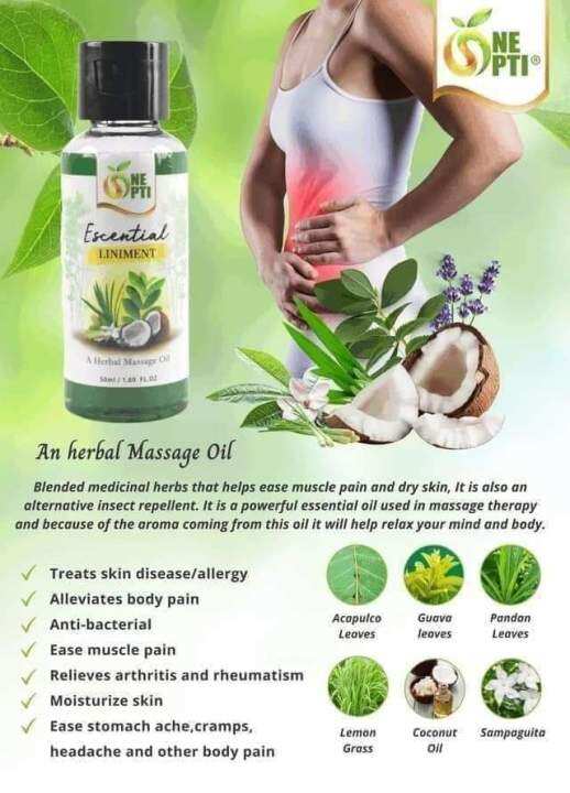 essential liniment oil Lazada PH