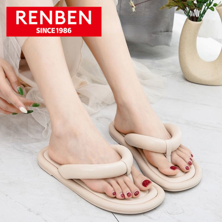 Plain flat peep sales toe casual slippers