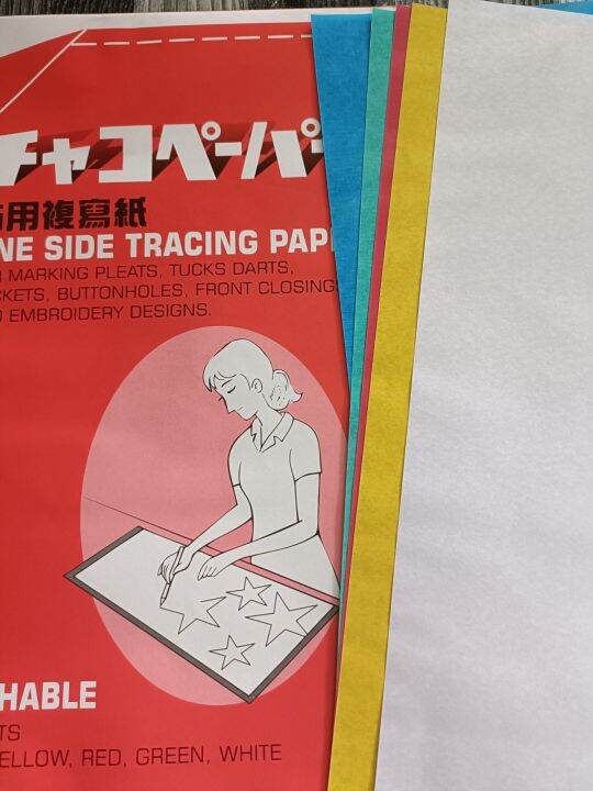 Tracing Paper/Karbon Kertas Jahitan/Carbon Paper Lazada