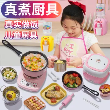 Mini Small Kitchen Real Cooking Set Real Version Full Set Online