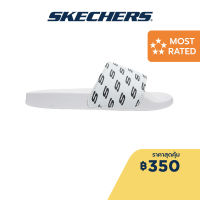 Skechers สเก็ตเชอร์ส รองเท้าแตะผู้หญิง Women Cali Side Lines 2.0 Reprezenta Walking Slides - 8730085-WBK