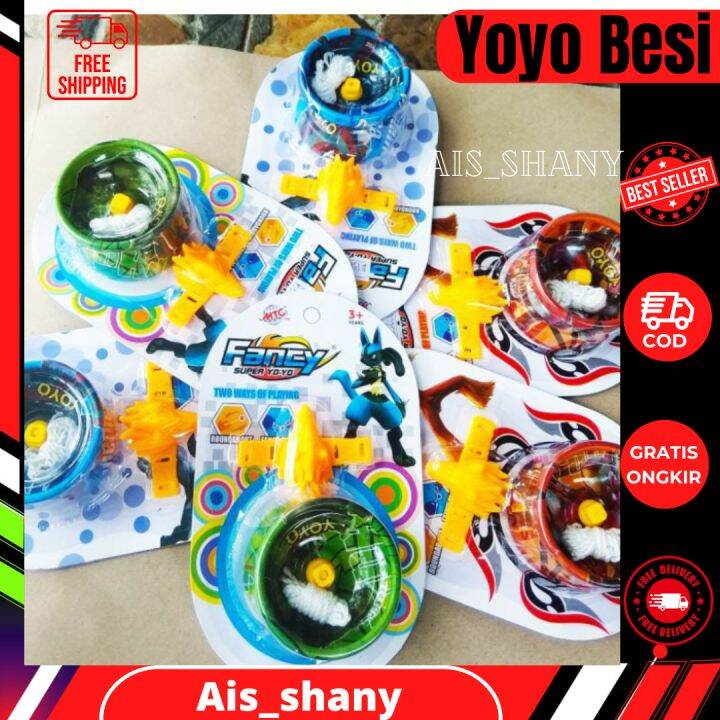 Yoyo Besi Metal Plus Pack Karakter Super Hero Fancy Lazada Indonesia