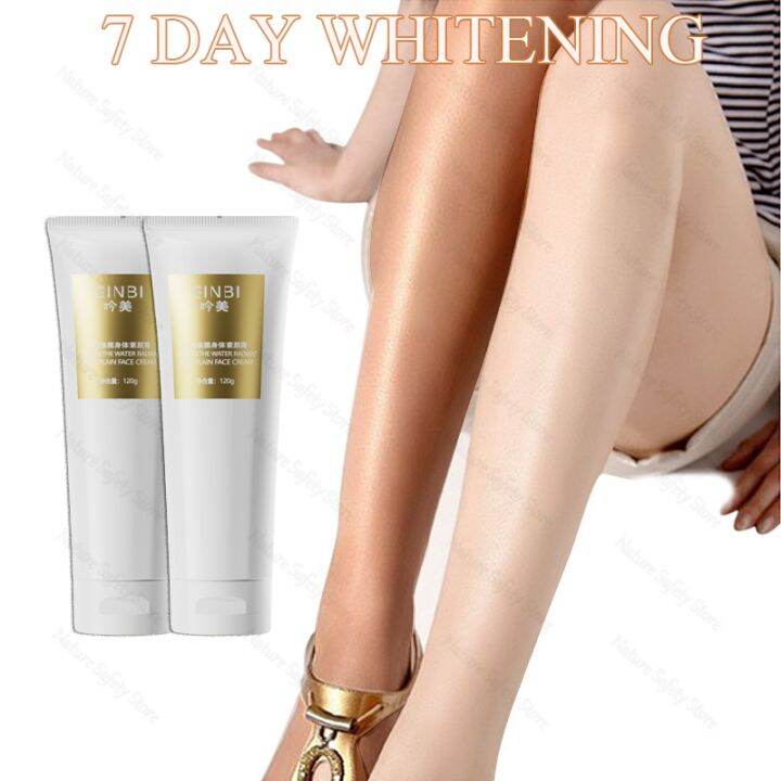 Body bleaching cream moisturizer niacinamide whitening cream 120ml