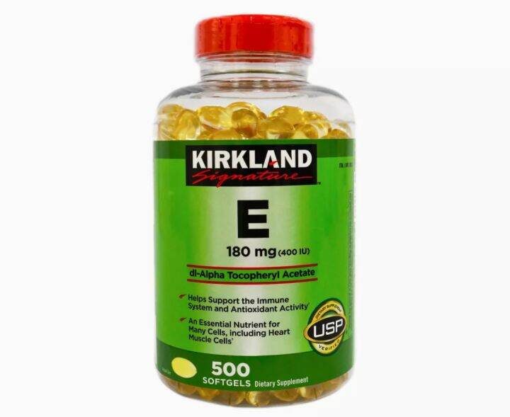 KIRKLAND VITAMIN E 400 IU (500 SOFTGELS) Lazada PH