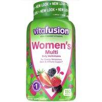 ‼️ของแท้100%‼️??วิตามินรวมกัมมี่สำหรับผู้หญิง??Vitafusion Womens Gummy Vitamins, Mixed Berries 150gummies