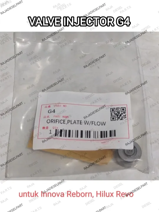 Valve Injector G4 ORIFICE Plate G4 Valve Injector Innova Reborn 2GD