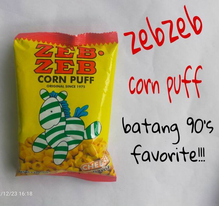 Zeb Zeb Cheese Corn Puff Zebzeb Sebseb Cornick Cornpop Cornpuff For