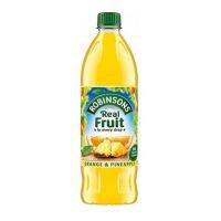 Robinsons Real Fruit Orange&amp;Pineapple 1L โรบินสัน เรียลฟรุต ส้ม&amp;สับปะรด 1ลิตร