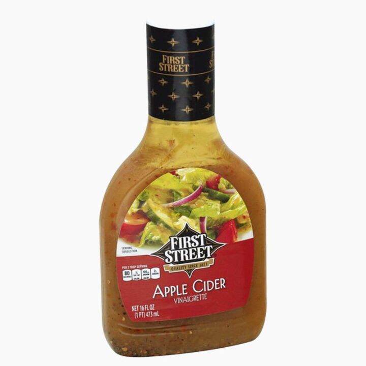 First Street Apple Cider Vinaigrette Dressing 473ML Lazada PH