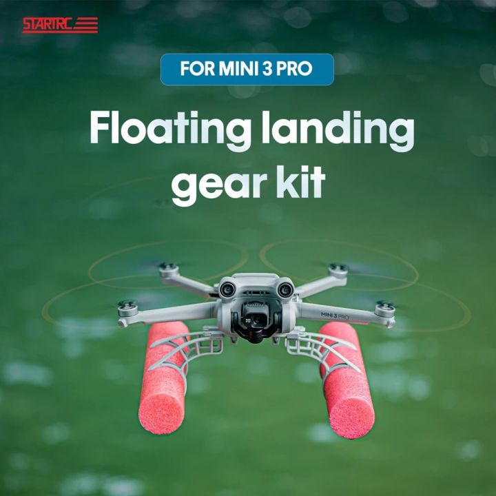 startrc-dji-mini-3-pro-landing-gear-floating-kit-buoyancy-skid-training-anti-fall-landing-on-water-for-dji-mini-3-drone-accessories