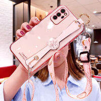 เคสโทรศัพท์มือถือ Huawei Honor V30เคสซิลิโคนป้องกันพร้อมสายรัดข้อมือสำหรับ v30pro 5G เคสนิ่มหุ้มกล้องแบบเต็มกันกระแทกพร้อมสายคล้องคอสะพายข้างสำหรับ oxf an00 10 Honor por anoo ผู้หญิง v305g ที่นิยมในโลกออนไลน์ v3o