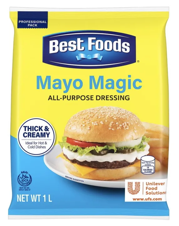 1L Best Foods Mayo Magic All Purpose Dressing Mayonnaise Lazada PH