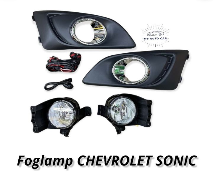 ไฟตัดหมอก CHEVROLET SONIC 2012 2013 2014 สปอร์ตไลท์ เชฟโรเลต โซนิค foglamp Chevrolet Sonic