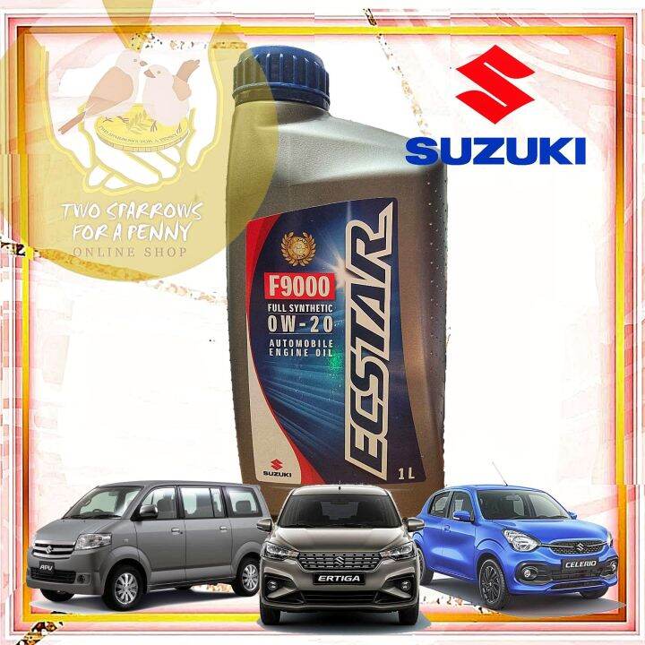 Suzuki Engine Oil 1 Liter Ecstar Brand Fully Synthetic 0W20 Lazada PH