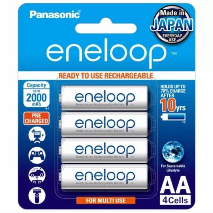 PANASONIC ENELOOP BATERAI AA ISI 4 BK-3MCCE/4BE | Lazada Indonesia