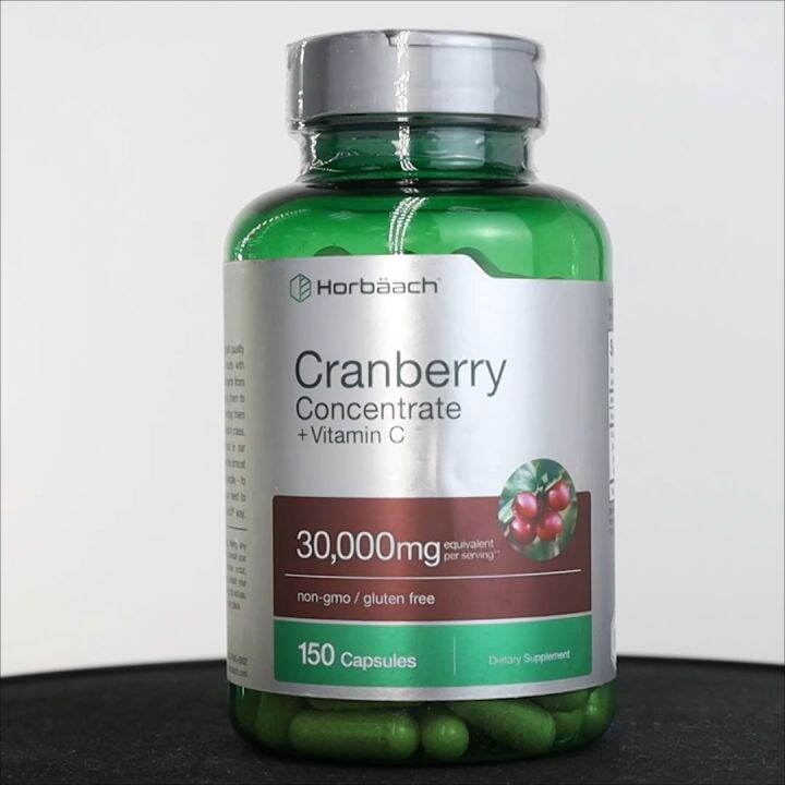 Viên Uống Hỗ Trợ Bàng Quang Tiết Niệu Horbaach Cranberry Vitamin C 30 000mg 150 Viên Lazada Vn