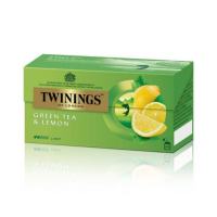 ชาเขียว ทไวนิงส์ กรีนที แอนด์ เลมอน 25 ซอง Twining Green Tea &amp; Lemon 25 Sachets