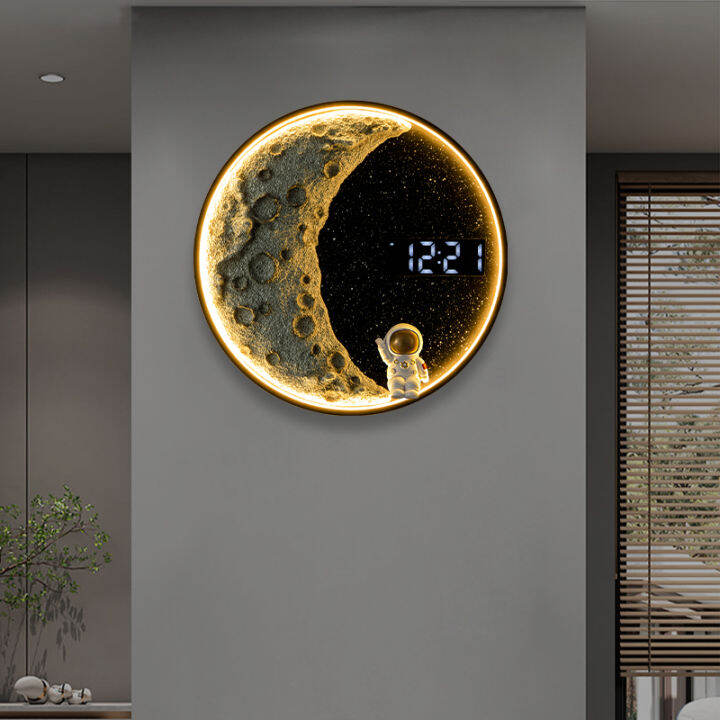 Moon Wall Lamp Living Room Wall Light Bulb Minimalist Modern Bedroom