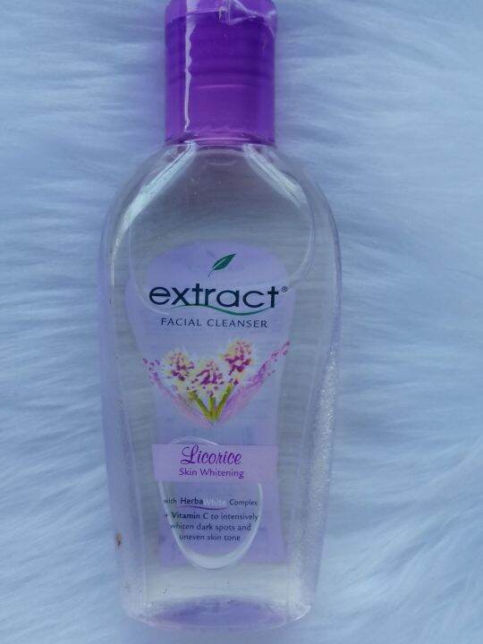 50OFF Extract Facial Cleanser, Licorice Skin Whitening (75ml) Lazada PH