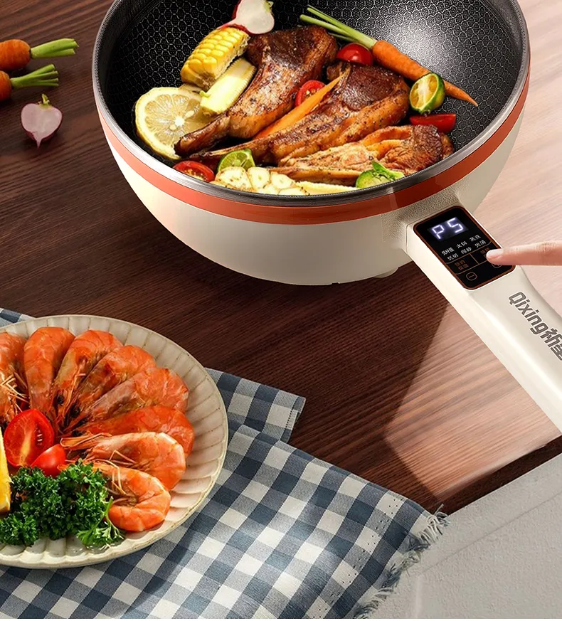 Household Multi-function Electric Frying Pan Integrated Non Stick