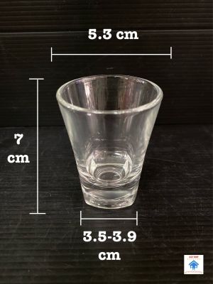 แก้วใส แก้วช๊อต แก้วเป๊ก แก้วต๊อก แก้ว 50 ml. 2 oz. UNION UG-404