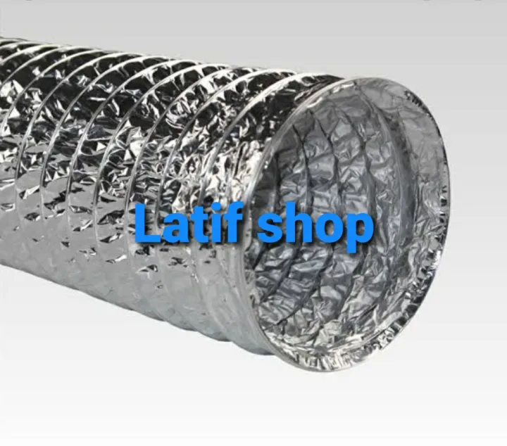 Flexible Ducting Inch Pioa Exhaust Aluminium Non Isolasi Flexibel