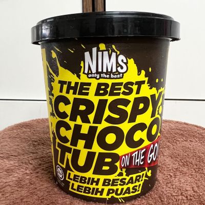 Nims Crispy Choco Tubs Coco Ball ซีเรียลช็อกโกบอลในช็อกโกแลต