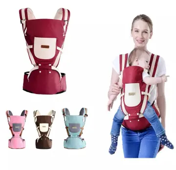 Baby carrier discount with head cover