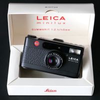 Leica Minilux Black  ( Top Mint )