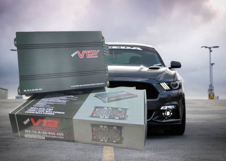 V12 4 CHANNEL 3000W CAR AMPLIFIER ORIGINAL Lazada PH