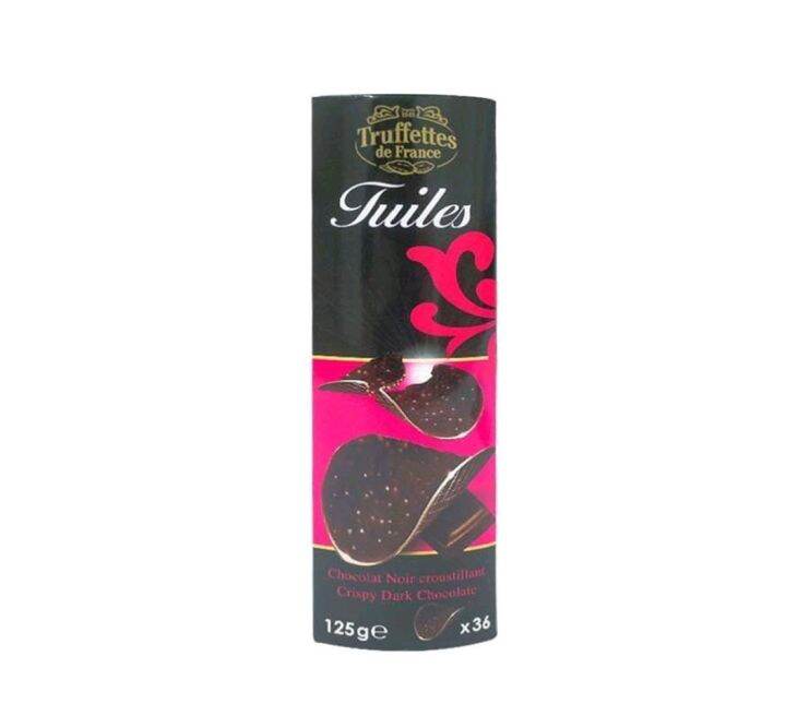 Truffettes de France Crispy Dark Chocolate Tuiles 125g Lazada PH
