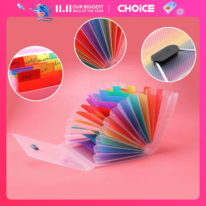 Small accordion file organizer accordion folder 13 pockets small