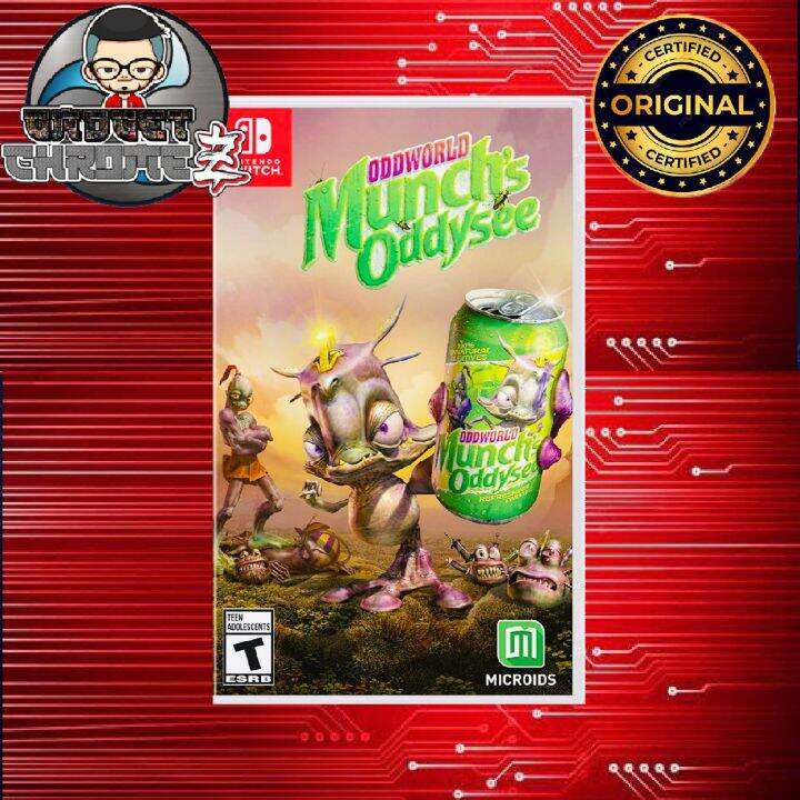 Oddworld: Munchs Oddysee | Nintendo Switch Game | BRANDNEW | Lazada PH