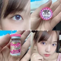 aqua bling ลายมีกริตเตอร์นิดๆ bigeye,บิ๊กอาย,คอนแทคเลนส์