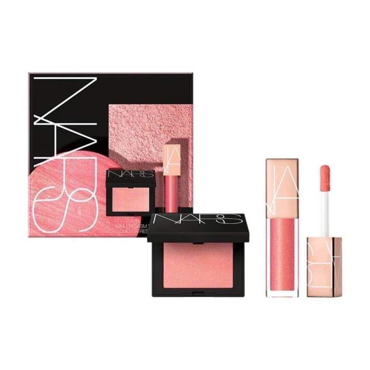 เช็ตแต่งหน้ารับซัมเมอร์-nars-mini-orgasm-blush-amp-lip-duo-orgasm-on-the-double-limited-edition-ป้ายไทย-ผลิตปีใหม่คะ