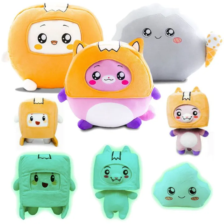 Lankybox Plush Toys Removable Cartoon Robot Soft Toy Plush Children's