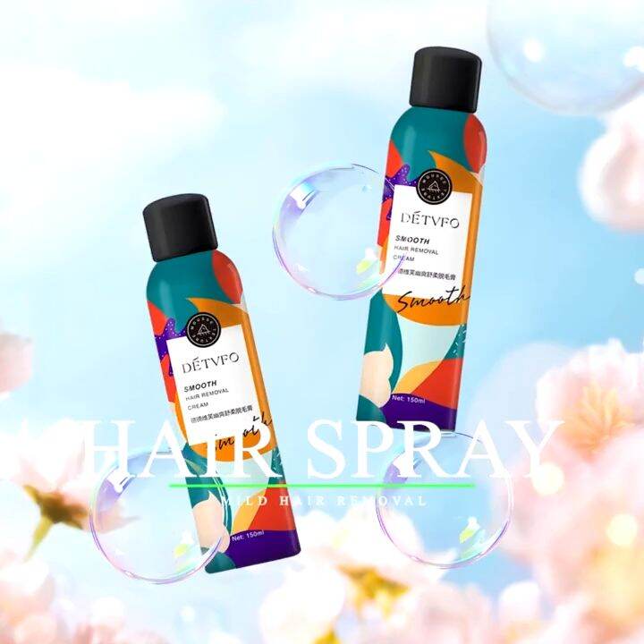 Detvfo hair removal spray Hair Removal Cream fast and gentle body hair
