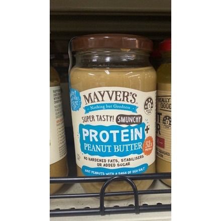 Mayver’s Protein Peanut Butter plus 375 G.