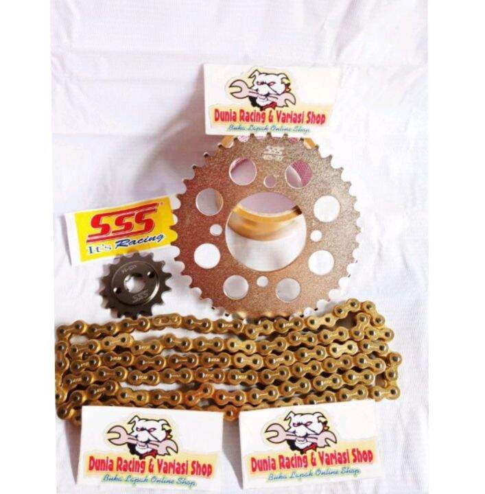 Gear Set Sss Gir Set Sss Honda Cs Cs Cs One Rante H Full Gold Gear Racing Gir Racing