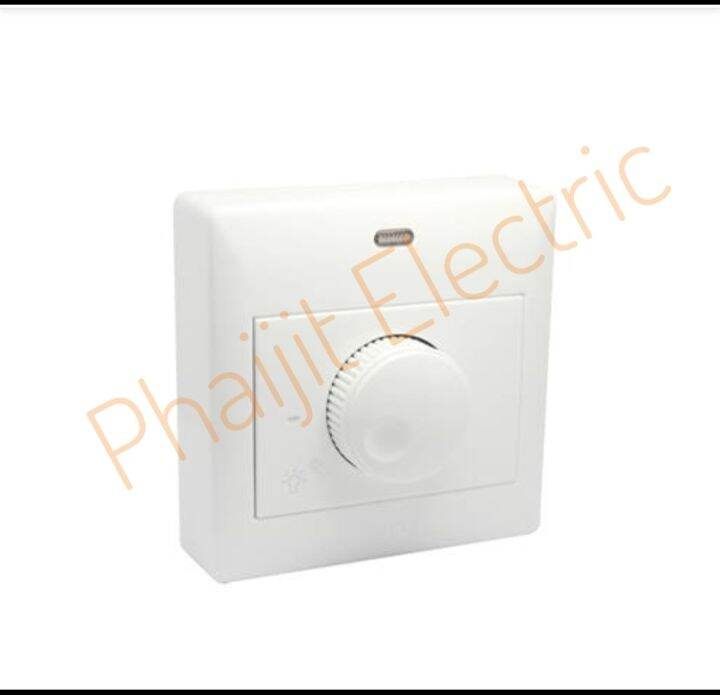 haco-m3-d11-สวิตซ์หรี่ไฟ-dimmer-switch-500w-แบบติดลอย-รุ่น-m3-d11-rotary-dimmer-250v-500w