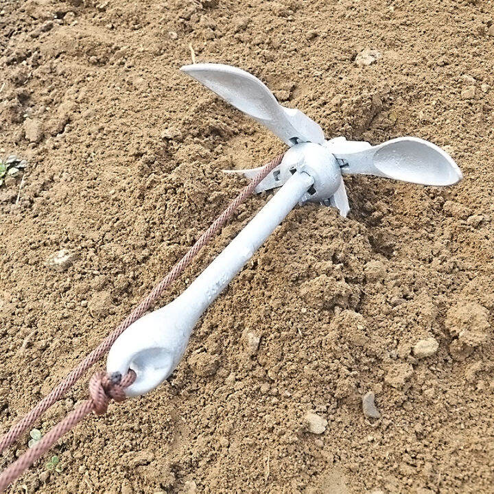 Rubber Raft Special Boat Anchor Folding Anchor Carbon Steel Galvanized