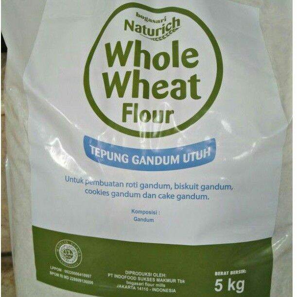 Tepung Gandum 500 Gr/Wheat Flour/Whole Wheat Flour Bahan Roti Tawar ...