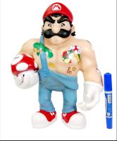 โมเดลซอฟ Super Mario Mafia มาริโอ มาเฟีย ขนาด33cm.